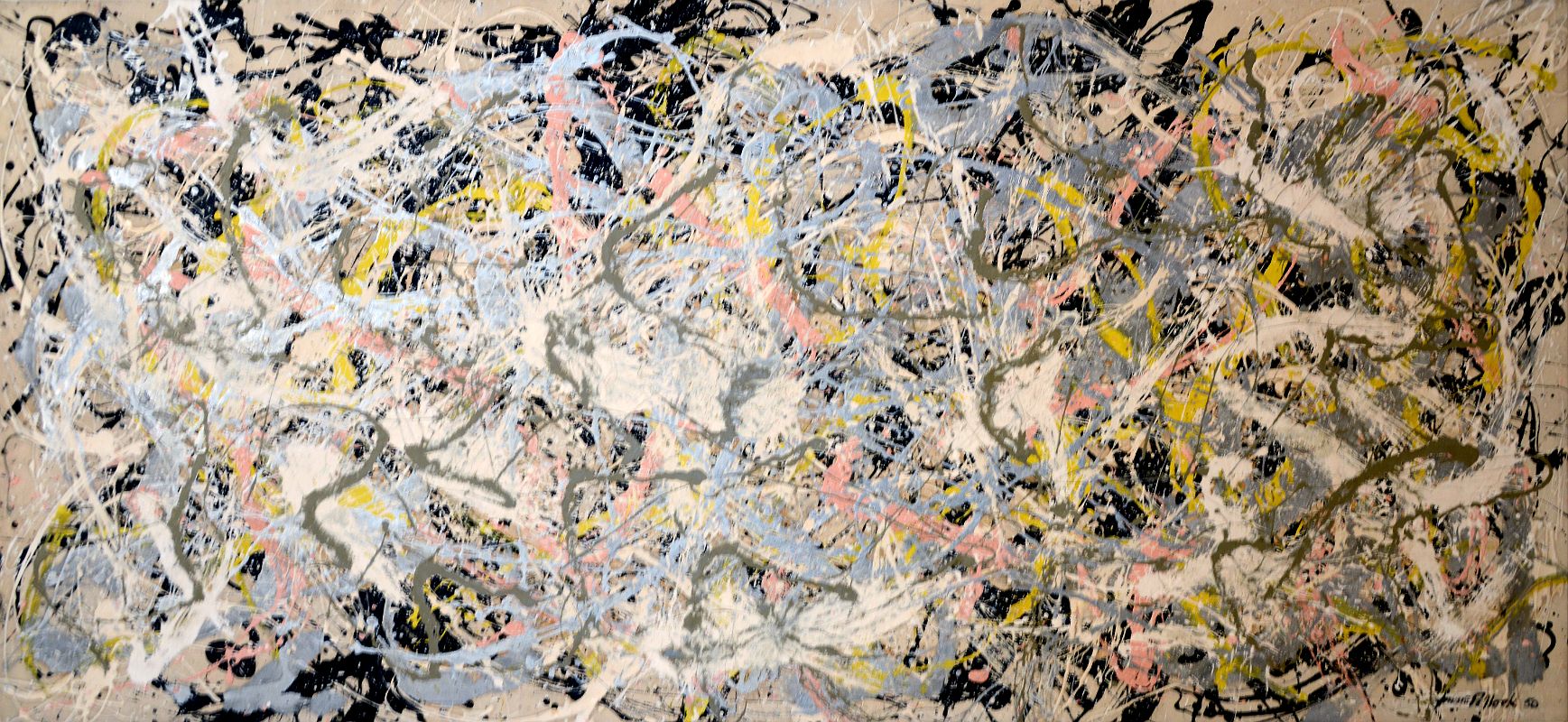 33 Number 27 - Jackson Pollock 1950 Whitney Museum Of American Art New York City